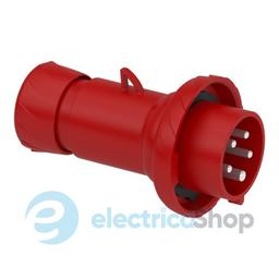Вилка кабельна 16А 3P+N+E, 6г, 380V/AC IP67, швидке підключення, SE Kaedra Box PKX16M735