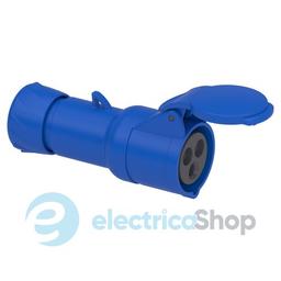 Розетка кабельна 16А 2P+E, 6г, 250V/AC IP44, швидке підключення, SE Kaedra Box PKY16M423