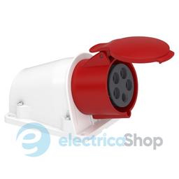 Розетка настінна PRATIKA 32А 3P+N+E, 6г, 380…415V/AC IP44, SE Kaedra Box PKY32W435