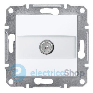 Розетка TV кінцева (1 дБ) Asfora Schneider Electric EPH3270121 біла (без рамки)