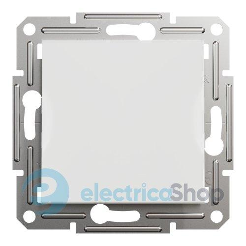 Вимикач кнопковий 1-кл. для серії Asfora Schneider Electric EPH0770121 білий глянець