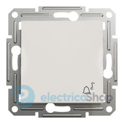 Вимикач кнопковий 1-кл. для серії Asfora Schneider Electric EPH0870123 крем