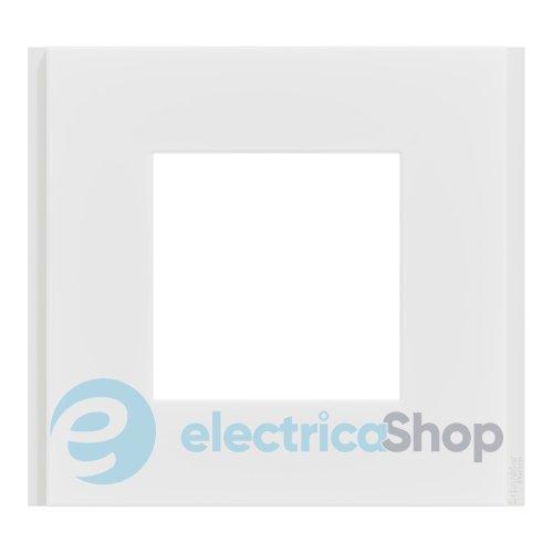 Рамка 1-постова Unica Deco Material NU600279, матовий білий