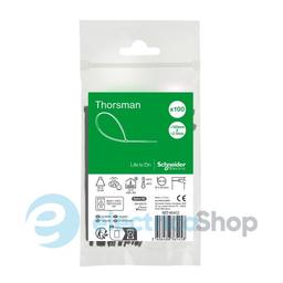 Хомут кабельний 100x2.5мм Thorsman IMT46402 чорний (100 шт.)