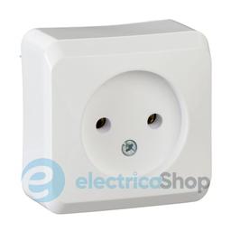 Розетка без з/к 16А зовнішнього монтажу IP20 Prima Schneider Electric білий