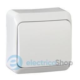 Вимикач 1-кл. зовнішнього монтажу IP20 Prima Schneider Electric білий