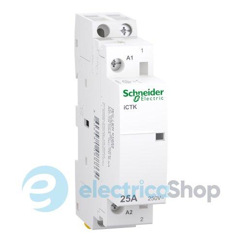 Контактор 25A/250V , 1НВ, котушка 230-240V/AC, DIN, Acti9 iCTK, SE A9C40125
