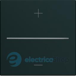 Накладка для нажимного димеру Bluetooth Lumina/Gallery, Hager WXD070C, чорна