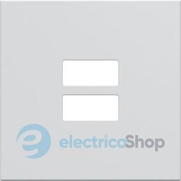 Накладка для розеток USB Lumina/Gallery, Hager WXD112P, біла