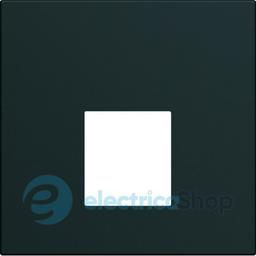 Накладка для розетки HDMI Lumina/Gallery, Hager WXD202C, чорна