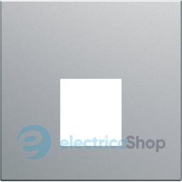 Накладка для розетки HDMI Lumina/Gallery, Hager WXD202T, срібна