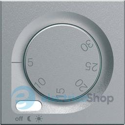 Накладка для термостата Lumina/Gallery, Hager WXD315T, срібна