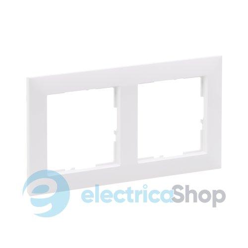 Рамка 2-постова для серії SUNO Legrand 721502 білий