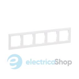 Рамка 5-постова для серії SUNO Legrand 721505 білий
