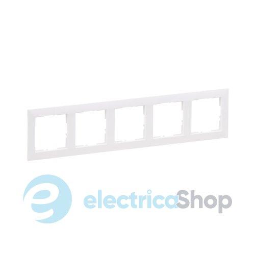 Рамка 5-постова для серії SUNO Legrand 721505 білий