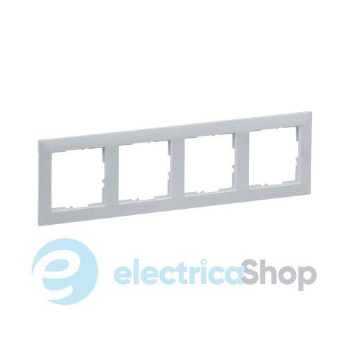 Рамка 4-постова для серії SUNO Legrand 721514 алюміній