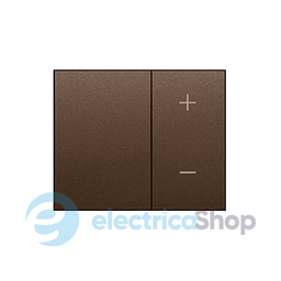 Панель димера клавішного (світлорегулятора) «Galea Life» колір -темна бронза