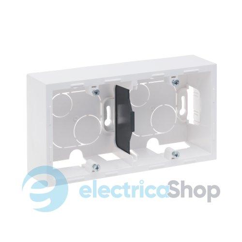 Коробка накладного монтажу 2 пости для серії SUNO Legrand 721195 білий