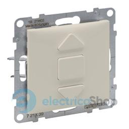 Вимикач жалюзі 3-позиційний 6A/250V для серії SUNO Legrand 721239 слонова кістка