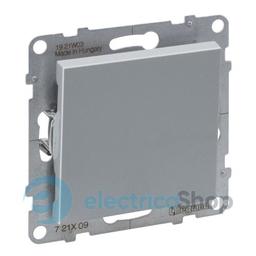 Кнопка 1-кл (пруж.клеми) 6A/250V для серії SUNO Legrand 721309 алюміній