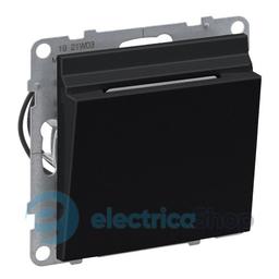 Вимикач картковий для готелей 6А/250V для серії SUNO Legrand 721475 чорний