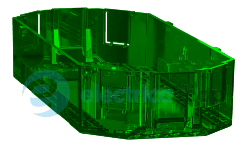 Кришка супортів, 3 модулі, Unica System+ SE INS52155