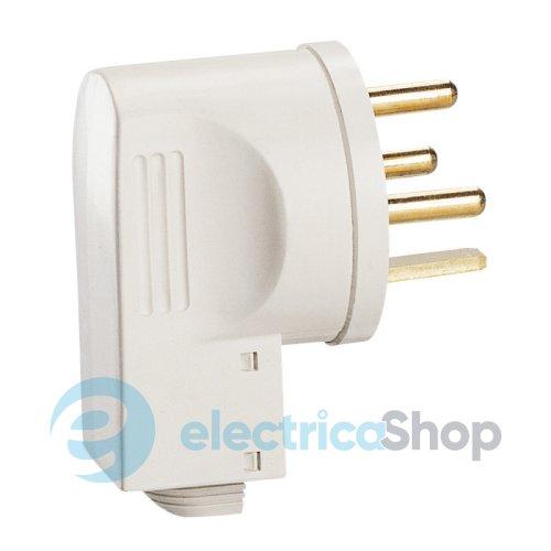 Cилова вилка 20A 380V 3 фази+0 (3P+N) Legrand 55155