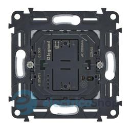 Механізм світлорегулятора 125Вт, універсальний, кнопковий, без нейтралі 2-проводовий Valena inMatic 752062A