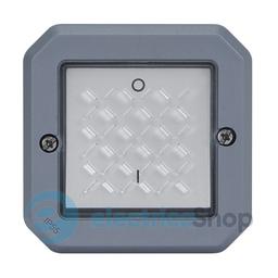 Вимикач 1-кл. 2-пол. 16А/250В мех-м. Legrand Plexo New 069527L колір сірий
