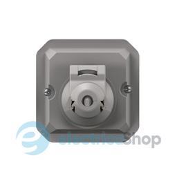 Адаптер для розетки RJ-45 IP55 мех-м. Legrand Plexo New 069581L колір сірий