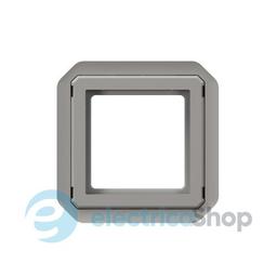 Адатпер для мех-в. Mosaic без кришки мех-в. Legrand Plexo New 069582L колір сірий