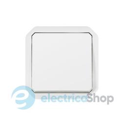 Перемикач 1-кл. 10А/250В мех-м. Legrand Plexo New 069611L колір білий