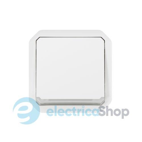 Перемикач з підсв. 1-кл. 10А/250В мех-м. Legrand Plexo New 069613L колір білий