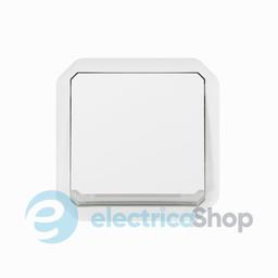 Вимикач 1-кл. 2-пол. 10А/250В мех-м. Legrand Plexo New 069627L колір білий
