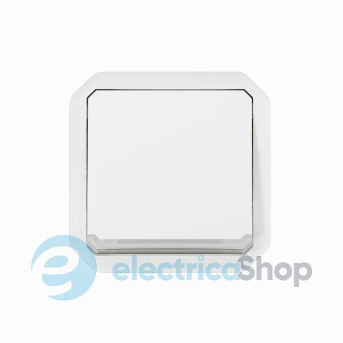 Вимикач 1-кл. 2-пол. 10А/250В мех-м. Legrand Plexo New 069627L колір білий