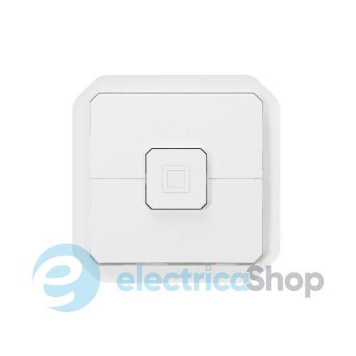 Вимикач жалюзі. мех-м. для прямого керування 500Вт. Legrand Plexo New 069629L колір білий