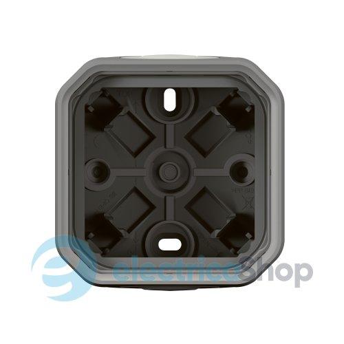 Коробка наклад. 1-пост. Legrand Plexo New 069651L колір сірий