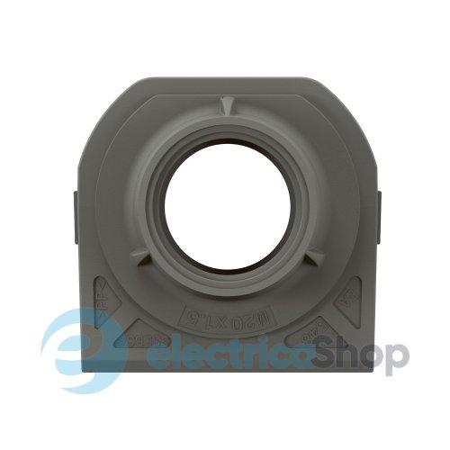 Мембрана з вводом ISO 20 Legrand Plexo New 069663L колір антрацит