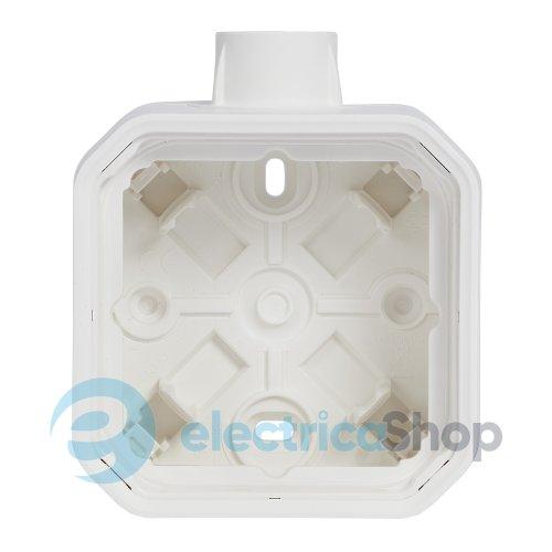 Коробка наклад. 1-пост. з вводом ISO20 Legrand Plexo New 069686L колір білий