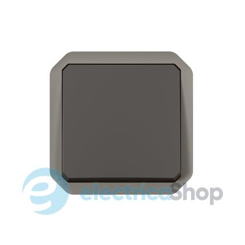 Перемикач 1-кл. 10А/250В мех-м. Legrand Plexo New 069801L колір антрацит