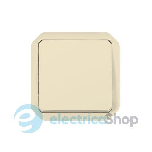Перемикач 1-кл. 10А/250В мех-м., Legrand Plexo New 069808L колір бежевий