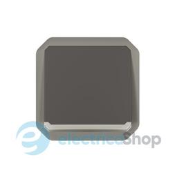 Кнопка з підсв. 1-кл. 10А/250В з НВ конт. мех-м. Legrand Plexo New 069813L колір антрацит