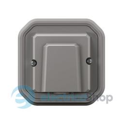Вивід кабелю з клемою вбуд. Legrand Plexo New 069849L колір сірий