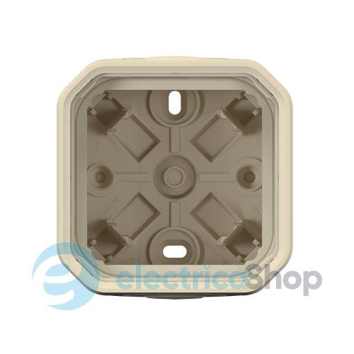 Коробка наклад. 1-пост. Legrand Plexo New 069863L колір бежевий