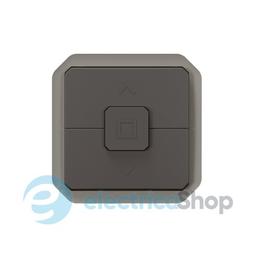Вимикач жалюзі мех-м. для прямого керування 500Вт. Legrand Plexo New 069898L колір антрацит