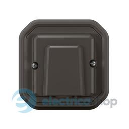 Вивід кабелю з клемою вбуд. Legrand Plexo New 069899L колір антрацит