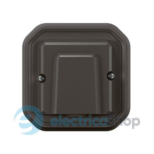 Вивід кабелю з клемою вбуд. Legrand Plexo New 069899L колір антрацит