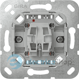 Механізм перемикача 1-кл. з самоповерненням 10AX/250V, вставка GIRA 312600