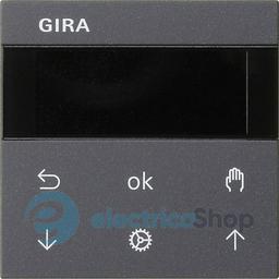 Накладка жалюзі та таймеру S3000 System 55 Gira 536628, антрацит