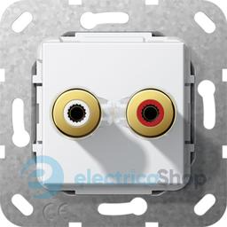 Вставка WBT-0710 Cu nextgen Gira 566503, білий глянцевий